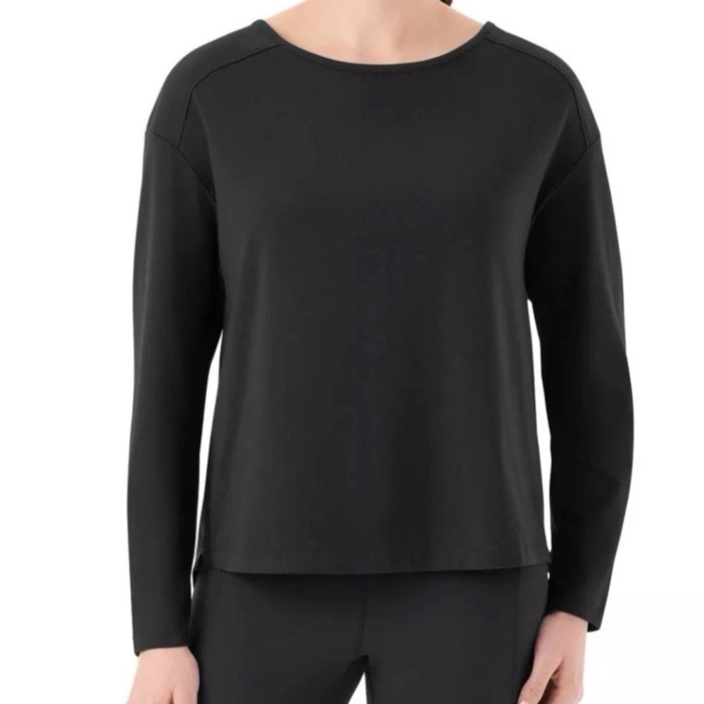 Member’s Mark Women's Black Long Sleeve Active Tee